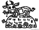 Coloring Sheet - Cow