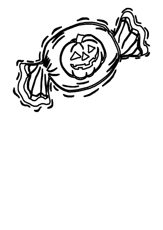 Coloring Sheet - Candy printable pdf download