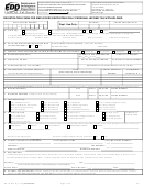 Form De 1p - Registration Form For Employers Depositing Only Personal Income Tax Withholding