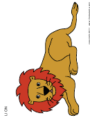 Coloring Sheet - Lion