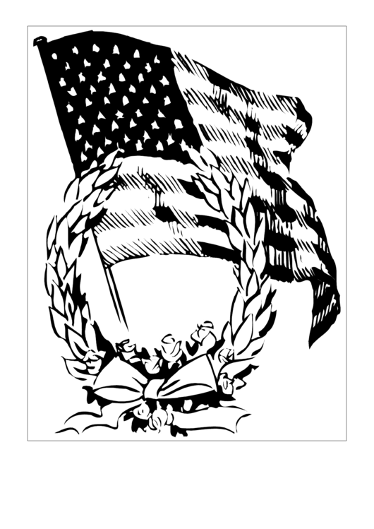 Coloring Sheet - Veterans Day Printable pdf