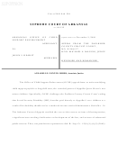 Supreme Court Of Arkansas Printable pdf