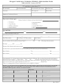 Oregon Conference Volunteer Ministry Information Form