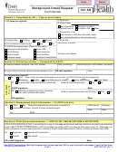 Form Msc 0301ad - Background Check Request Form