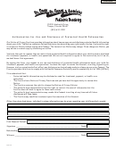 Authorization For Use And Disclosure Of Protected Health Information Form
