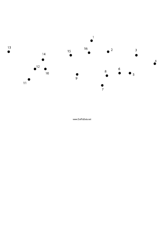 Shark Dot-To-Dot Sheet Printable pdf