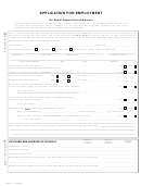 Form Msec 1.1a - Application For Employment