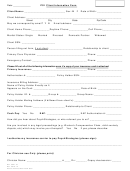 Psi Client Information Form