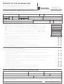 Form Dl-102 - Report Of Eye Examination Template