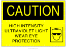 Caution Uv Light