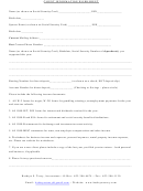 Client Information Worksheet