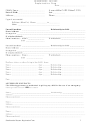Sample Daycare Registration Form