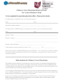 Primary Care Physician Referral Form For Aetna Members