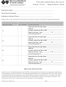 Flexible Spending Account Claim Form Dependent Care