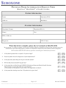 Bcbs Suboxone Physician Prior Authorization Request Form
