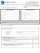 Express Scripts Prior Authorization Form - Lidoderm 5% Transdermal Patch