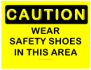 Caution Safety Shoes 2