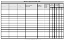 Wound Care Tracker Chart