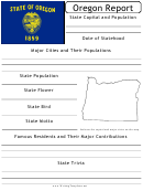 State Research Report Template - Oregon