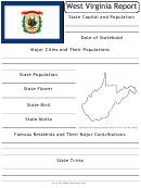 State Research Report Template - West Virginia
