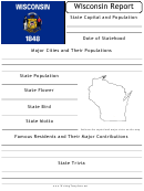 State Research Report Template - Wisconsin