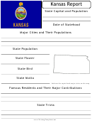 State Research Report Template - Kansas