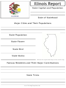 State Research Report Template - Illinois