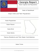 State Research Report Template - Georgia