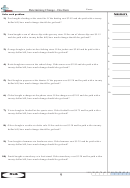 Determining Change - One Item Worksheet Printable pdf