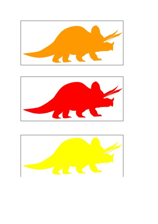 Dinosaur Template For Preschoolers