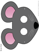 Grey Mouse Template