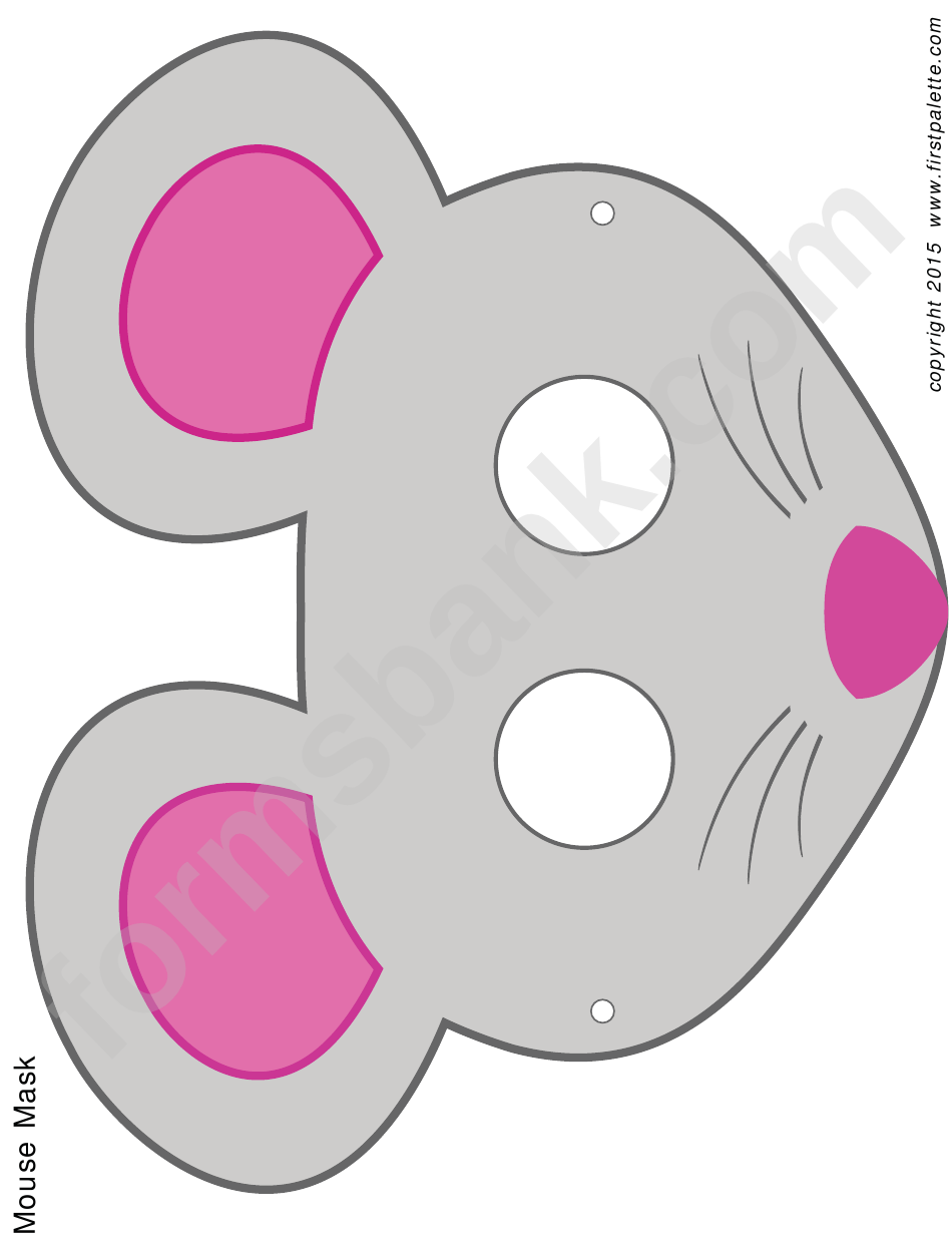 Mouse Template printable pdf download