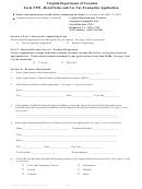 Form Npo - Retail Sales And Use Tax Exemption Application - 2013