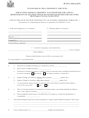 Form Rp-421-k - Application For Real Property Tax Exemption For Capital - 2007