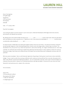 Business Development Manager Cover Letter Template