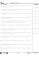 Subtraction Within 10 Math Worksheet Printable pdf