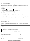 Contract Release And Earnest Money Refund Request Form