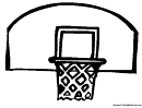 Coloring Sheet - Basketball