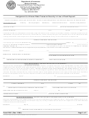 Form E150 - Assignment To Arizona State Treasurer Security In Lieu Of Cash Deposit