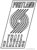 Coloring Sheet - Portland Trail Blazers