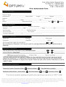 Fillable Prior Authorization Request Form Printable pdf