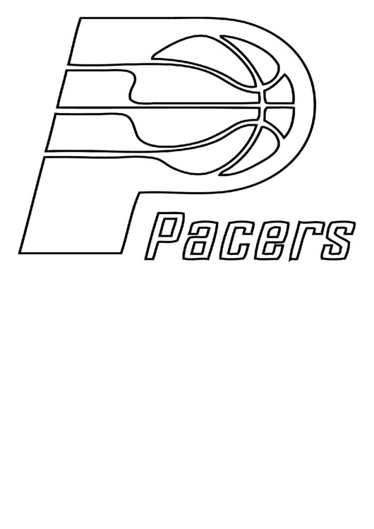 Coloring Sheet - Basketball Printable pdf