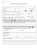 Form Att-17 - State Beverage Alcohol Personnel Statement