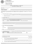 Form E110 - Arizona Biographical Affidavit July 1998