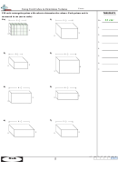 Using Unit Cubes To Determine Volume Worksheet