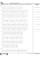 Identifying Smaller Units Worksheet Printable pdf