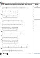 Identifying Smaller Units Worksheet