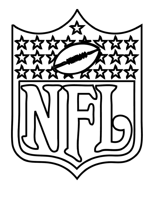 Coloring Sheet - Football Printable pdf