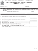 Employer-provided Long-term Care Benefits Tax Credit Worksheet For Tax Year 2006