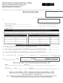 Bank Franchise Tax Report Form - Arkansas Secretary Of State - 2007
